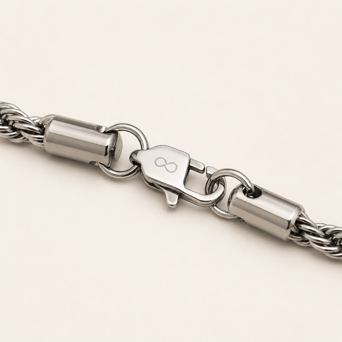 Infinite Twist Bracelet - 4 mm