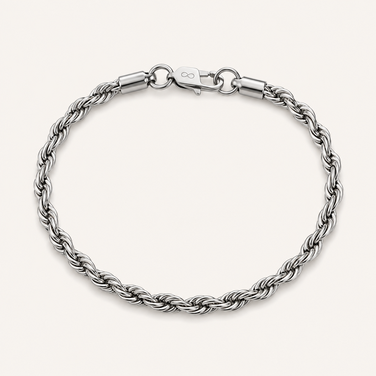 Infinite Twist Bracelet - 4 mm